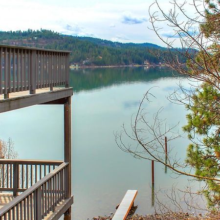 Beautiful Lake Coeur D'Alene Cabin On The Bay Hotel Mica Luaran gambar