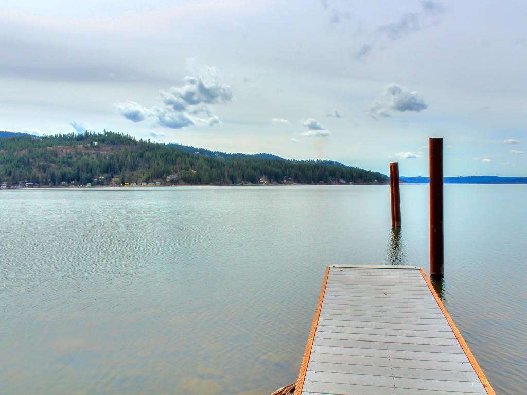 Beautiful Lake Coeur D'Alene Cabin On The Bay Hotel Mica Bilik gambar