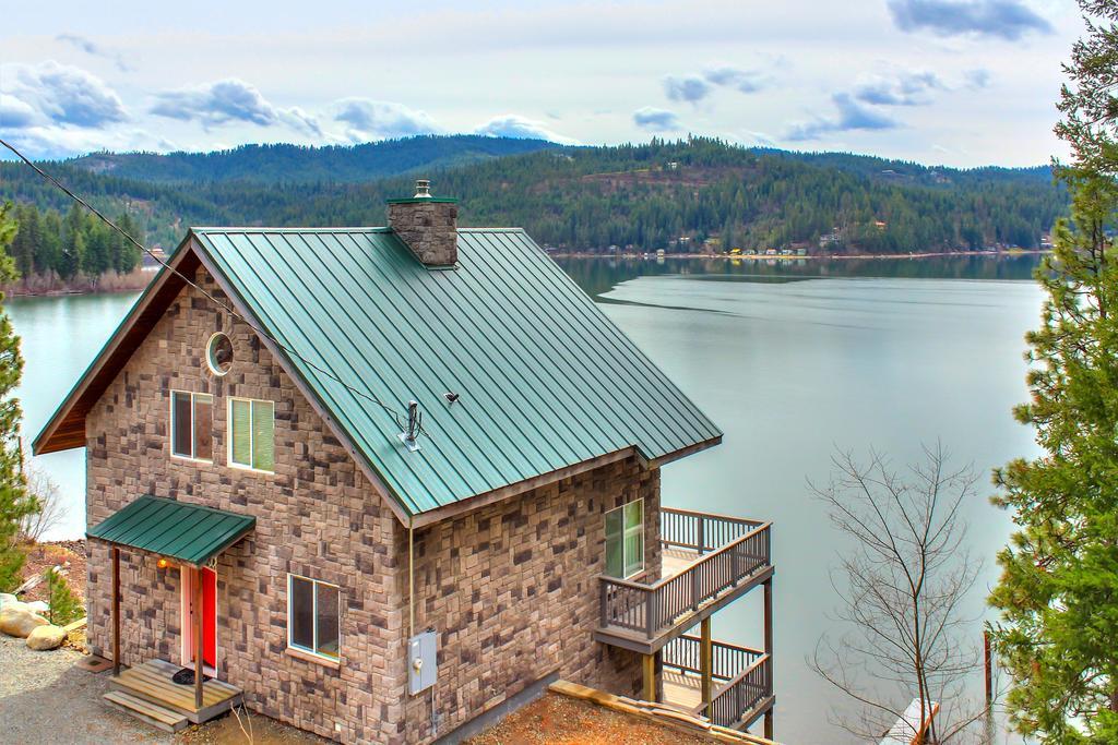 Beautiful Lake Coeur D'Alene Cabin On The Bay Hotel Mica Luaran gambar