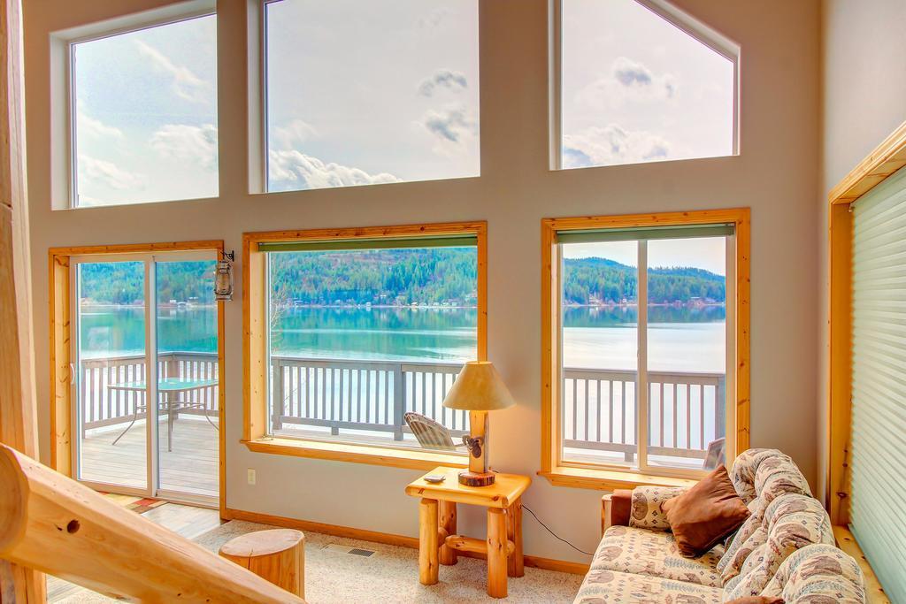 Beautiful Lake Coeur D'Alene Cabin On The Bay Hotel Mica Luaran gambar